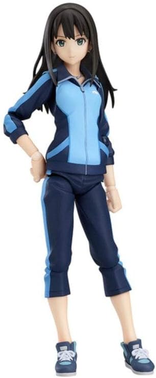 Max Factory figma Idolmaster Cinderella Girls Rin Shibiya Jersey Version, Non-scale, ABS & PVC Pre-painted Action Figure