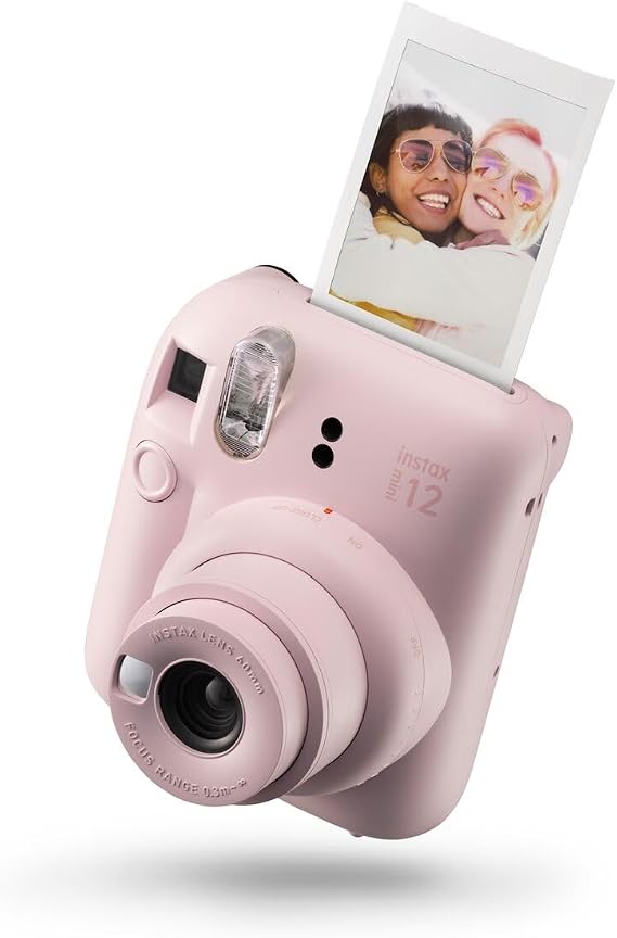 instax mini 12 Camera, Blossom Pink