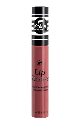 Kokie Cosmetics Lip Poudre Liquid Lip Powder, Charmed, 0.13 Fluid Ounce