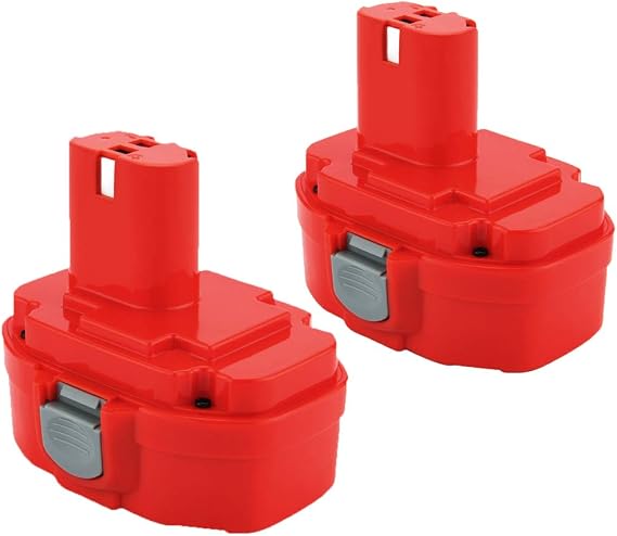Exmate 2Pack 3.5Ah 18V Battery Compatible with Makita PA18 1822 1823 1834 1835 192826-5 192827-3 192829-9 193159-1 193140-2 193102-0 194105-7