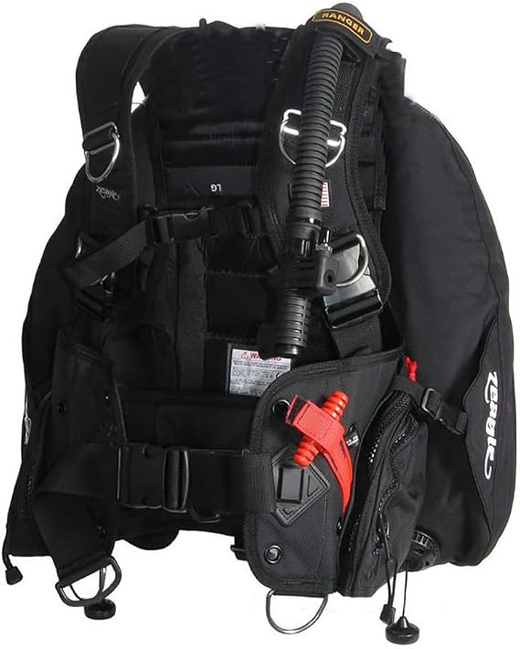 Zeagle Ranger BCD リップコードとリアウェイトシステム BC スキューバダイブ ダイバー ダイビング 浮力補正器