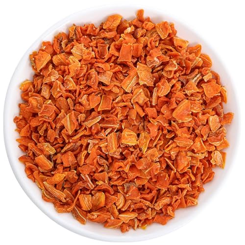 500g Dried carrots 17.63oz. Dehydrated diced carrots and dried vegetables Air-dried vegetable soup Camping trip