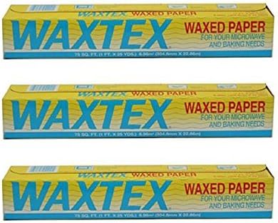 Wax Paper, 75 sq ft, 1 CT, Pack of 3