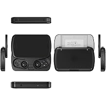 Handheld Game Console with IPS Screen, 5000mAh Battery, and 13 Retro Gaming Systems, Foldable Design for Adults