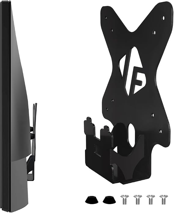 IFCASE Quick Attach Monitors VESA Adapter for Dell SE2717HX, SE2717H, SE2716H, SE2417HG, SE2416HX, SE2416H, SE2216H, S2817Q, S2316H, S2316M, S2216M to Stand, Arm, Desk Mount (Black)