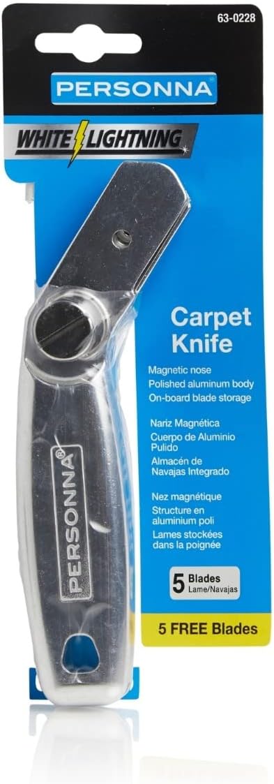 Wht Lghtng Cpt Knife W/5 Blds, 5Cd/Tr-4Tr/Cs