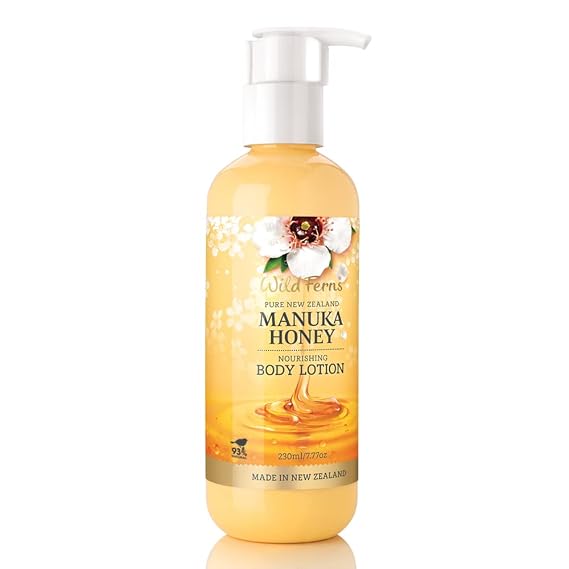 Wild Ferns Manuka Honey Nourishing Body Lotion | 230 milliliters Pure active Manuka Honey
