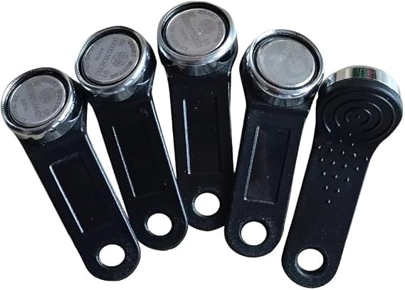 Dallas iButton Tag DS1990A-F5 TM Card Black Holder -100pack