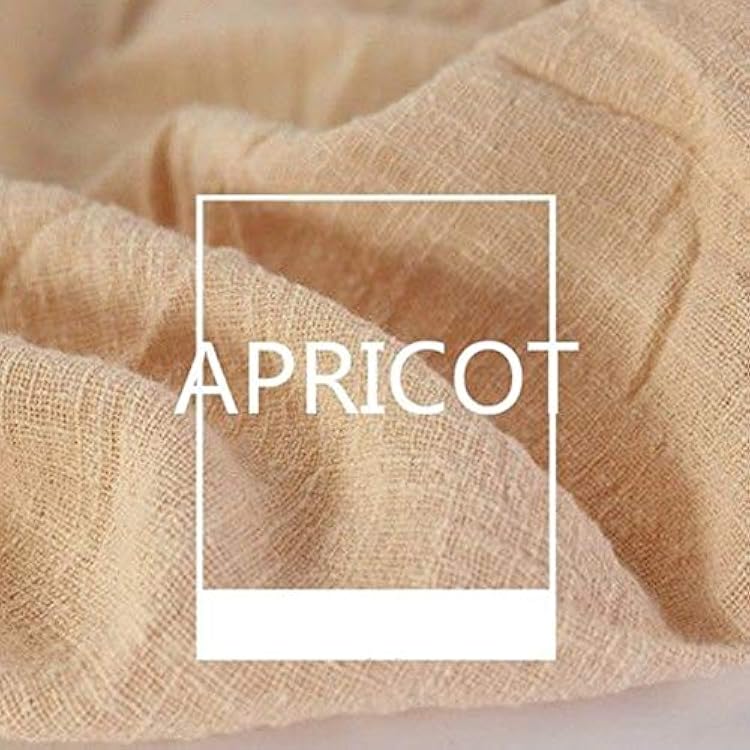 Linen Cotton Fabric,130 x 100 cm Organic Material Pure Natural Flax Cambric Eco DIY Clothes Fabric Soft Cotton Linen Curtain Cloth Handmade