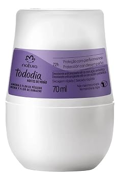 Natura Tododia Amora Roll-On Antiperspirant Deodorant For Women 2.36 Fl Oz 70ml Red Berries