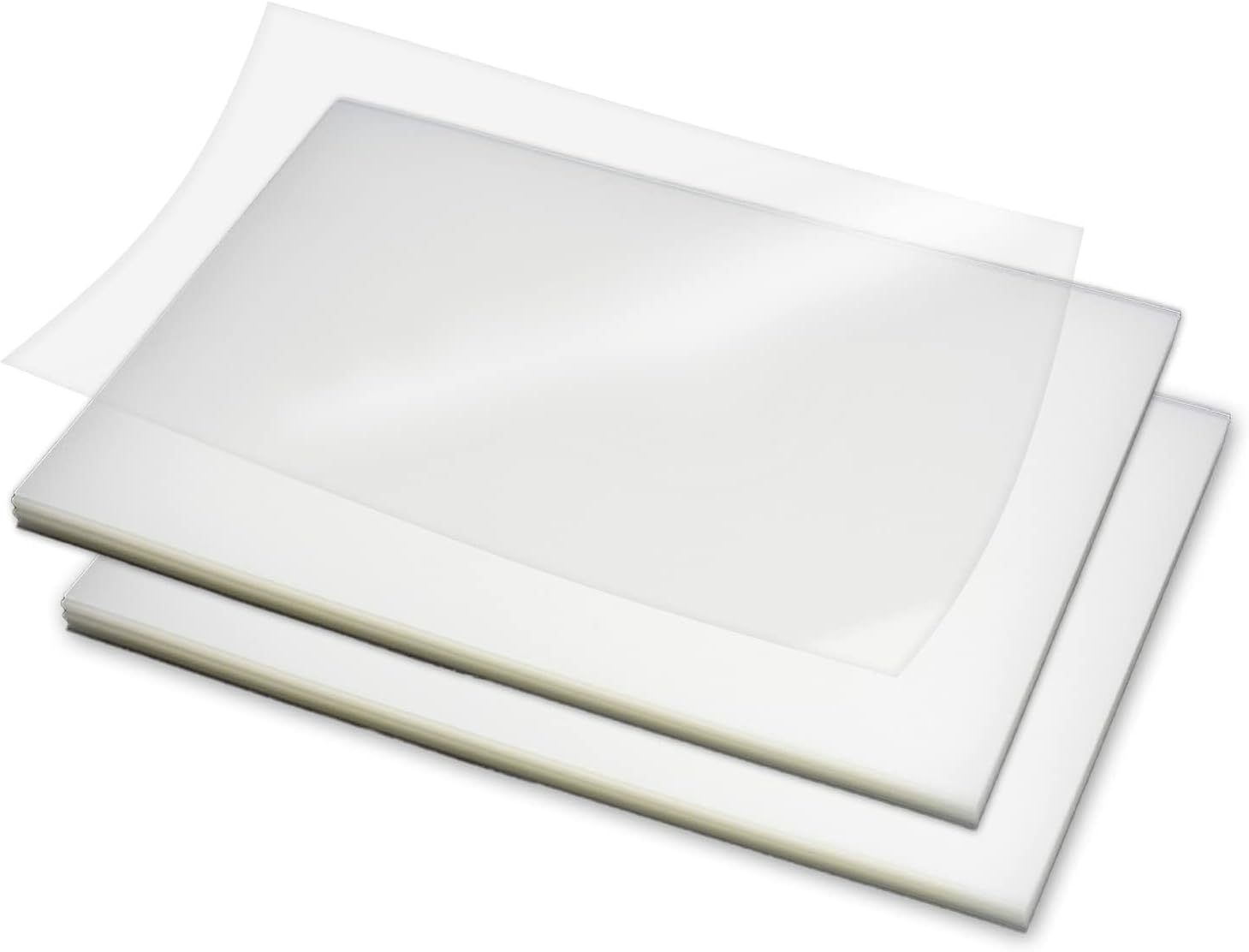 Rayson 15mil Thickness PP Clear Binding Cover 8-12×11 Plastic Presentation Binding Covers 50Pack PP450C