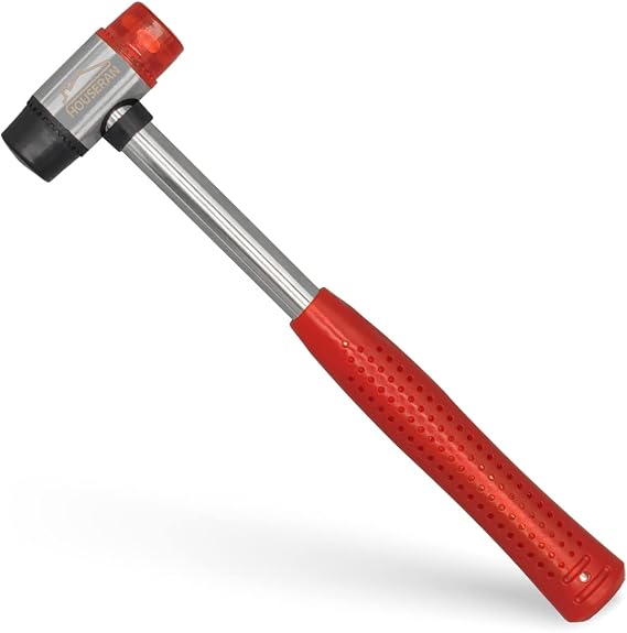 Rubber Mallet Hammer, 25mm, Small Hammer, Plastic Mallet Hammer