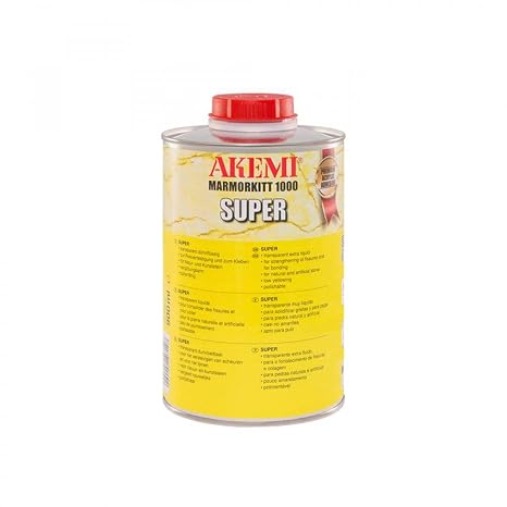 1 Qt. AKEMI Marmorkitt 1000 Super Acrylic Flowing Penetrant Adhesive (ACRL.10714)