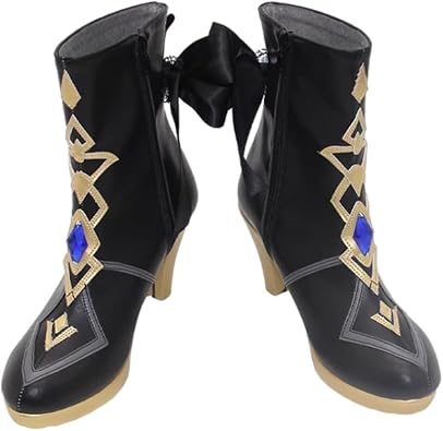 Navia Cosplay Shoes for Game Genshin Impact High Heel Cos Halloween Women Men Custom Made Anime