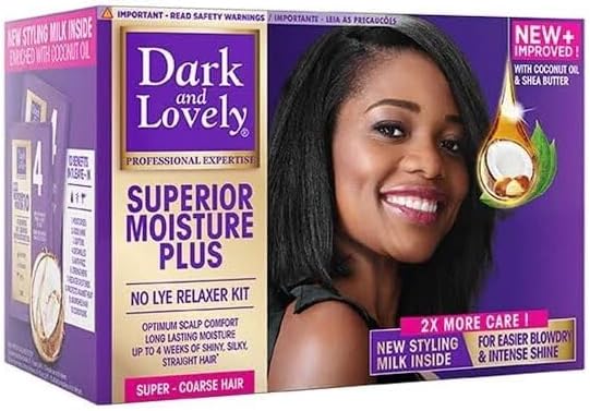 Dark and Lovely Superior Moisture Plus | No Lye Relaxer | Super for Coarse Hair | Enriched with Coconut Oil
