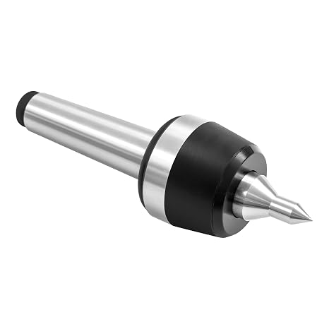 MT4 Double Tip Lathe Live Center for CNC Turning 60 Degree High Precision Tailstock Tool Sealed Bearing Heavy Duty 50kg Load