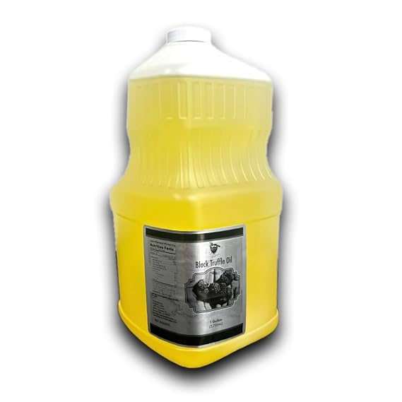 Premium Black Truffle Oil - Gourmet Finishing Oil for Pasta, Pizza & Risotto - 1 Gallon (128 fl oz) - Beverly Hills Caviar