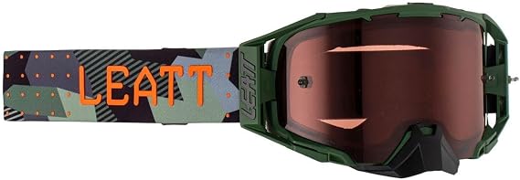 Leatt Goggle Velocity 6.5 Adult (Green with Rose Lens)