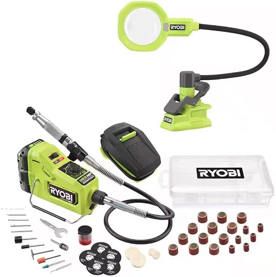ONEAND 18V Cordless 2-Tool Combo KIT W/ONEAND HP BRUSHLESS Rotary Tool, CORDLES