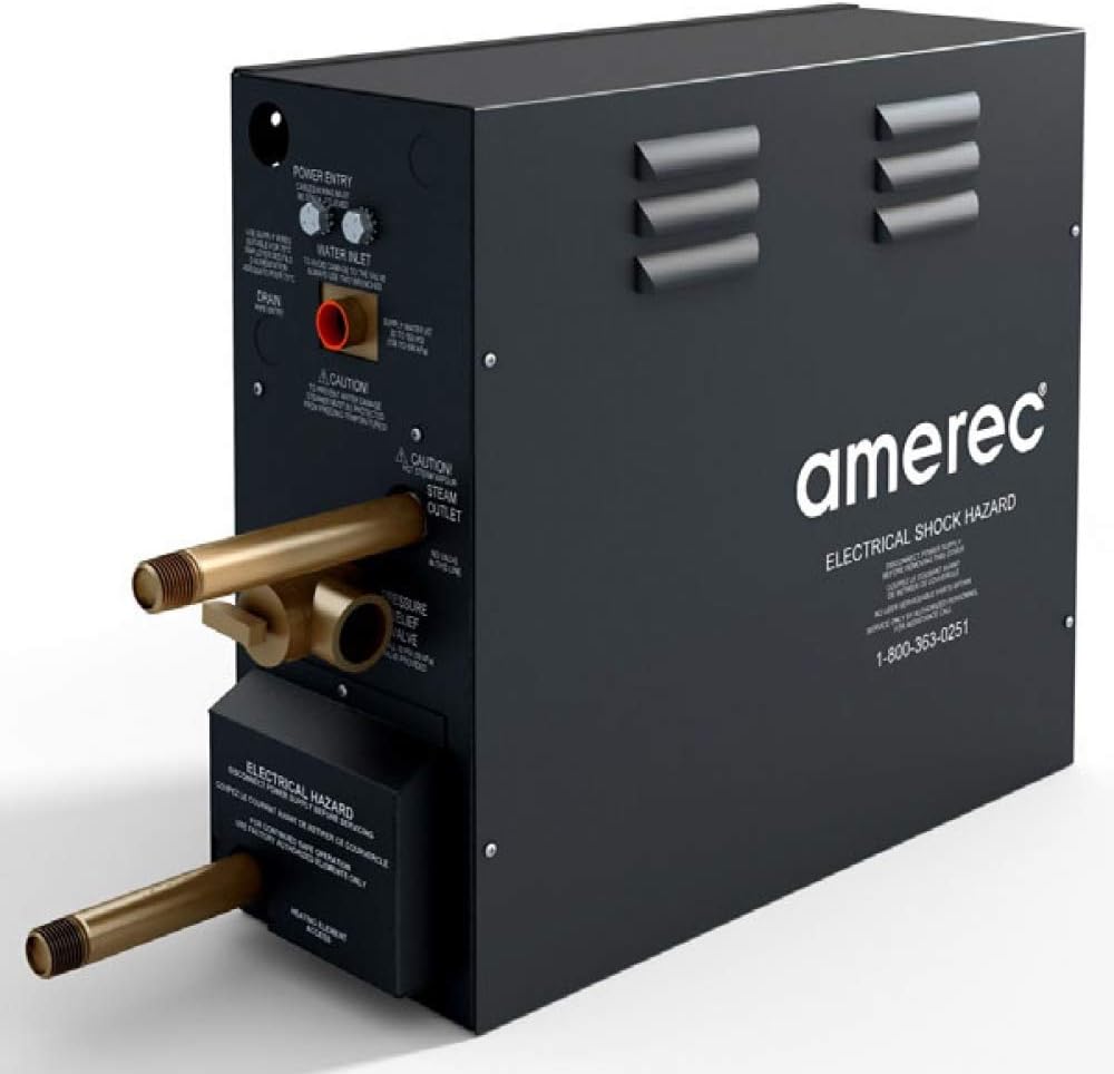 Amerec Steam Unit AK7.5 240v for rooms from 100-200 cu ft