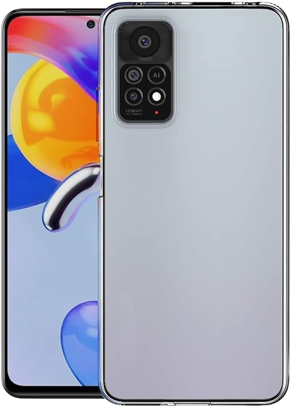 Xiaomi Redmi Note 11 Pro 4G/ Note 12 Pro 4G İle Uyumlu Yüksek Kalite Şeffaf Telefon Kılıfı