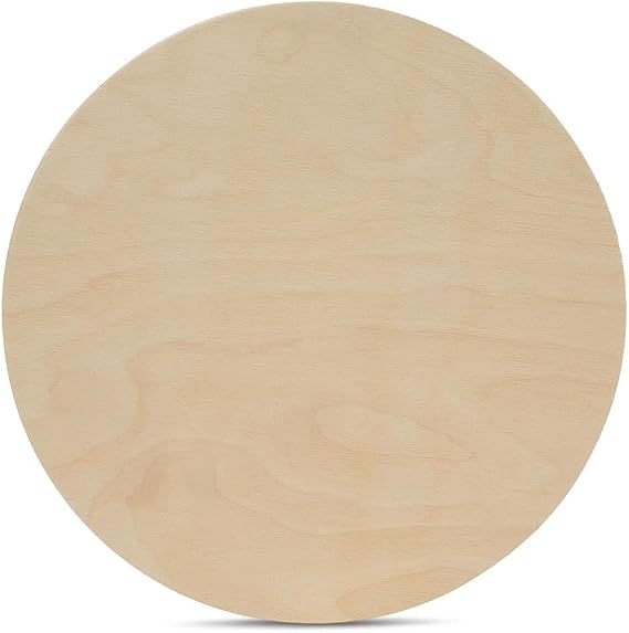 Wood Circles 21 inch 1/2 inch Thick, Unfinished Birch Plaques, Pack of 1 Wooden Circle for Crafts and Blank Sign Rounds, by Woodpeckers