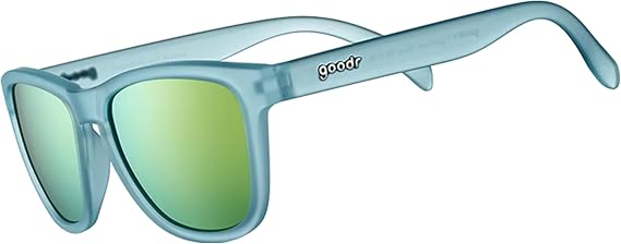 Goodr Unisex Blue Frame Yellow Lens Sunglasses