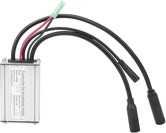 PerGar E Bike Controller, 36v/48v Electric Bike Brushless Motor Square Controller, Waterproof Ebike Accessory with Hall Kt 22a, for Electric Scooter 36v/48v Motor
