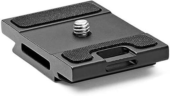 Gitzo GS5370 Series Quick Release Short D Plate with Rubber Strips, 1/4" Camera Screw