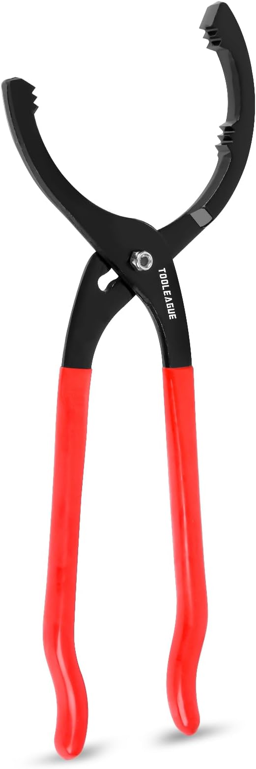 TOOLEAGUE 16" Oil Filter Pliers, Adjustable Oil Filter Wrench Removal Tool