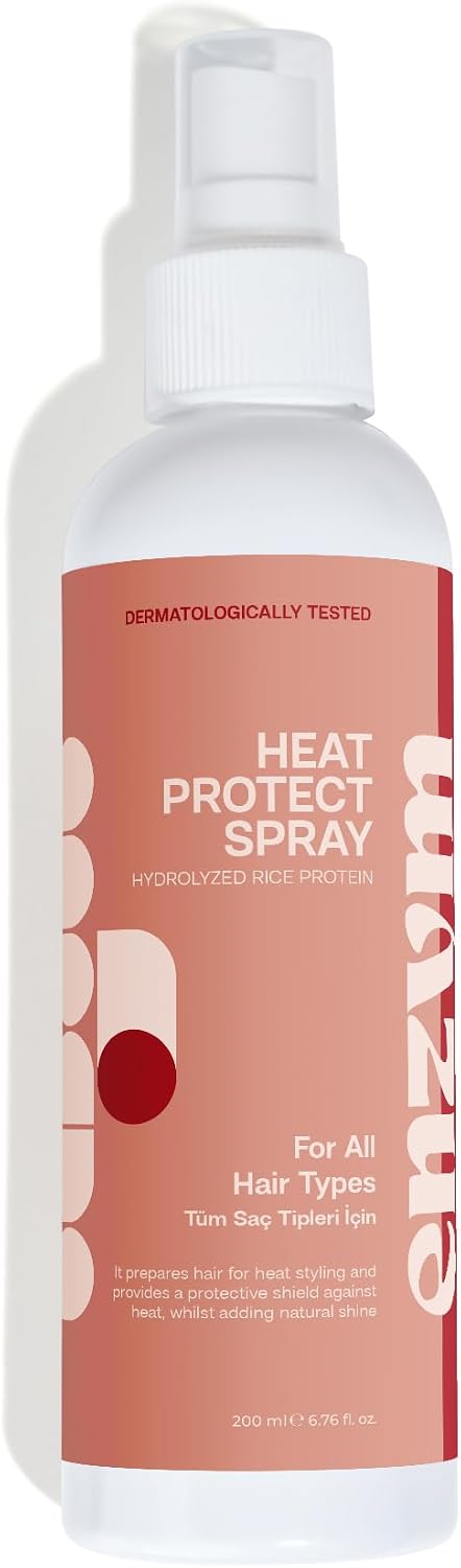 Enzym Cosmetics Isı ve Güneş Koruyucu Etkili Saç Spreyi 200 ml (Keratin + Hidrolize Pirinç Proteini)