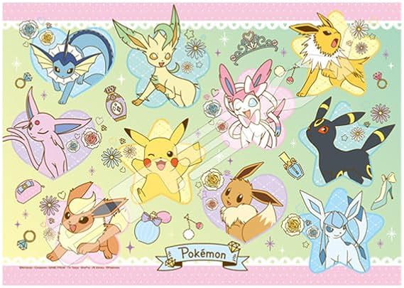 Ensky - Pokemon - Pikachu & Eevee Friends, 208 Piece Jigsaw Puzzle