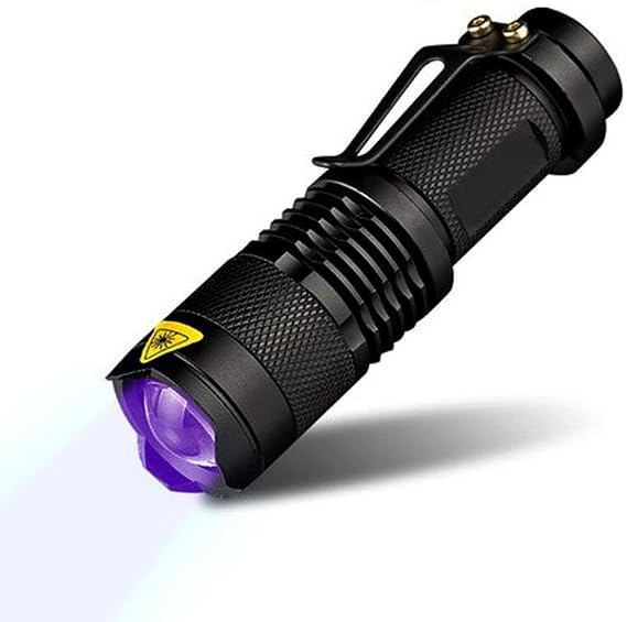 Valkyrie UV Purple Light Flashlight - 600 Lumens - Zoom