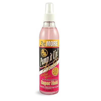 BB Pump it Up! Gold Spritz, Styling, Super Hold, 10 oz.