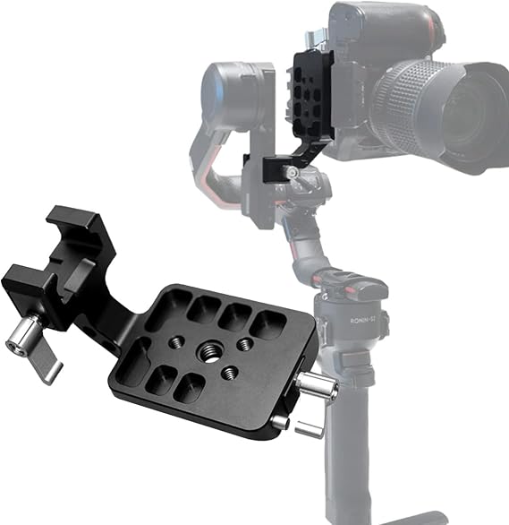 DF DIGITALFOTO RS3 Vertical Camera Mount, RS3 Portrait Mount，Black
