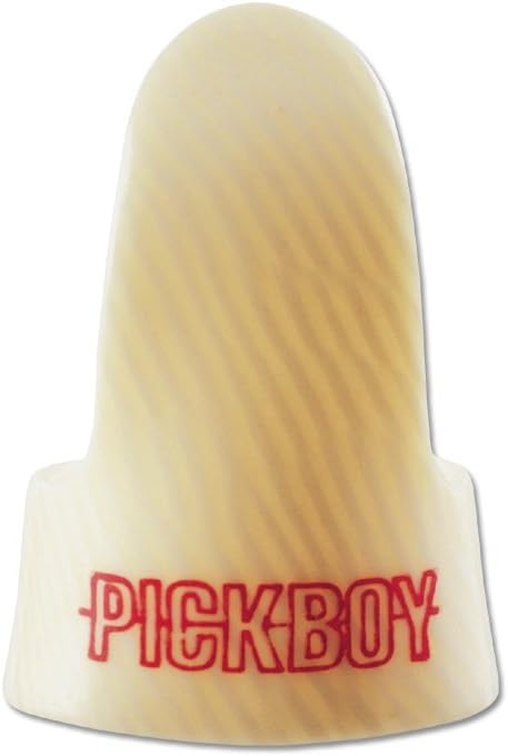 Pickboy Finger pick, Ivory, Cellulose, 1.20mm, medium, 25 picks