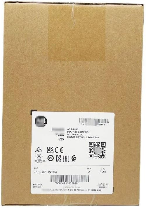 BAYDE 25B-D013N104 PowerFlex525 5.5kW 7.5Hp AC Drive for Allen Bradley 25B-D013N104