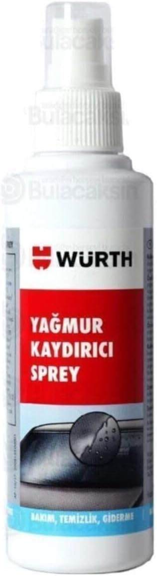 Würth Yağmur Kaydırıcı Sprey Cam Su Itici Kaydırıcı 150 Ml