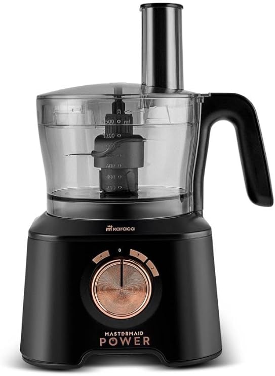Karaca Mastermaid Power Max 11 In 1 Kitchen Robot Black Copper 2500 W