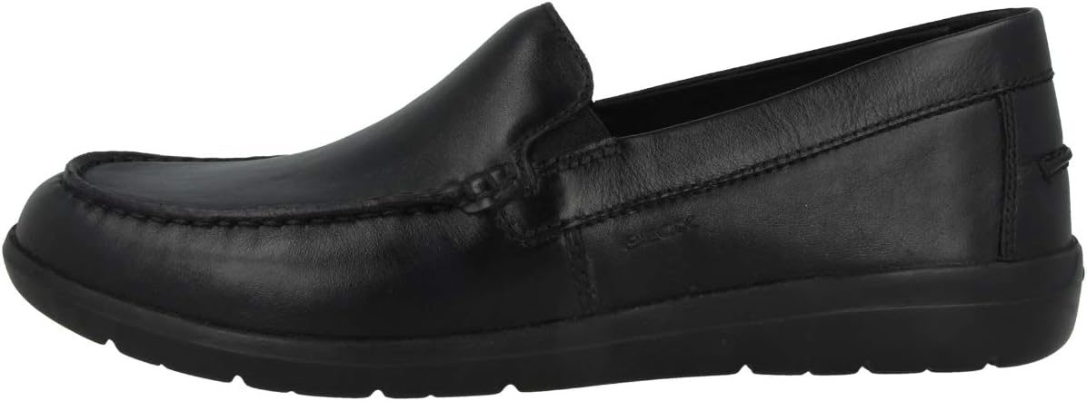 Geox Mens MNEBULA11 Walking Shoe,Black,11.5, Black