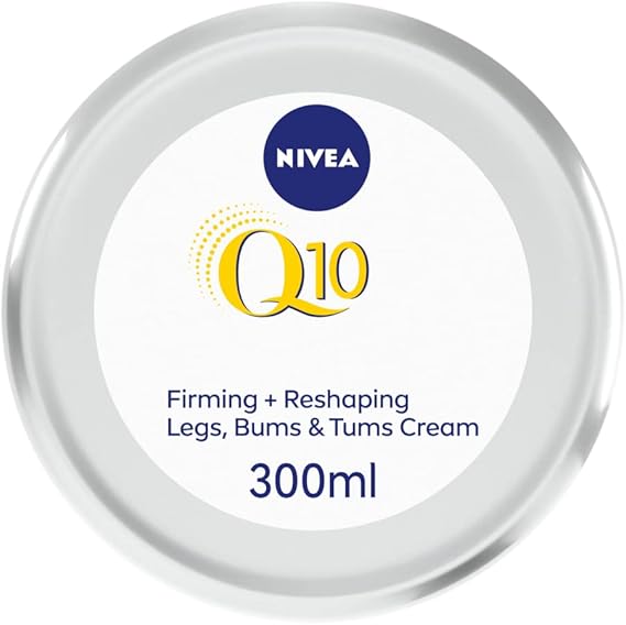 NIVEA Q10 Firming Body Cream (300ml), Hydrating Firming Body Lotion with Powerful CoQ10 to Firm the Skin, All Body Moisturiser for Beautiful Looking Skin