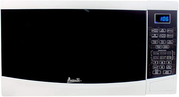 Compact Microwave-Express Cook-Tactile-White