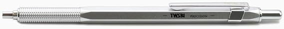 TWSBI Precision Ball Point Pen Silver 1.0mm