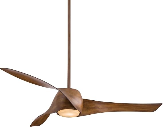 Minka-Aire F803DL-DK Artemis LED 58" Ceiling Fan with Lights & Remote Control, Distressed Koa