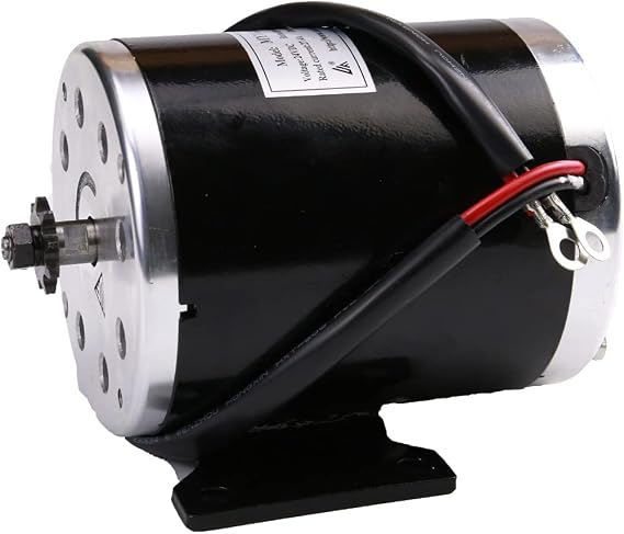 Brushed Electric Motor DC 500W 24V 2500RPM for Mini Bike Quad Go-Kart Scooter Bicycle