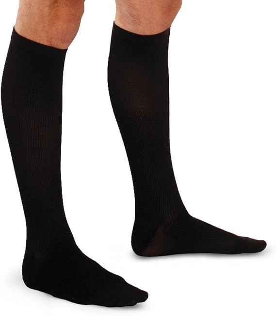 Compression Socks (1 Pair) Over the Calf Below Knee Men Woman Pain Ache Swelling Relief Support Stockings