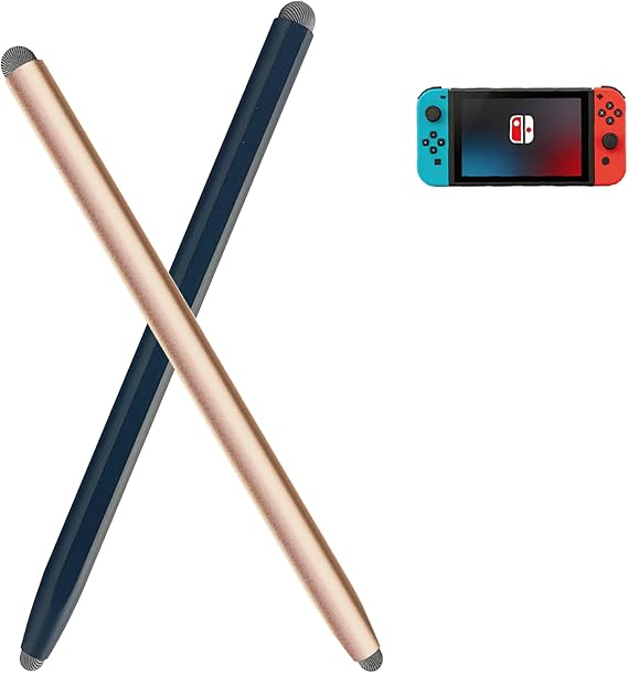 2-in-1 Stylus Pen for Touchscreen with Magnetic, Kenkor 2PCS Stylus Pencil