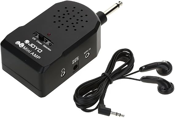 Electric Guitar Amp, Portable High Fidelity Bass Amp Practice Speaker for Home Studio Live Performance Practice Rehearsal