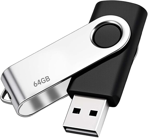 USB 64GB Memory Stick, USB 3.0 Flash Drive for PC, Tablet, Plug and Play