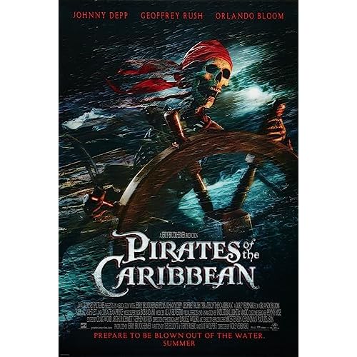 posters Pirates Of The Caribbean Curse Of The Black Pearl Movie 03 24x36in